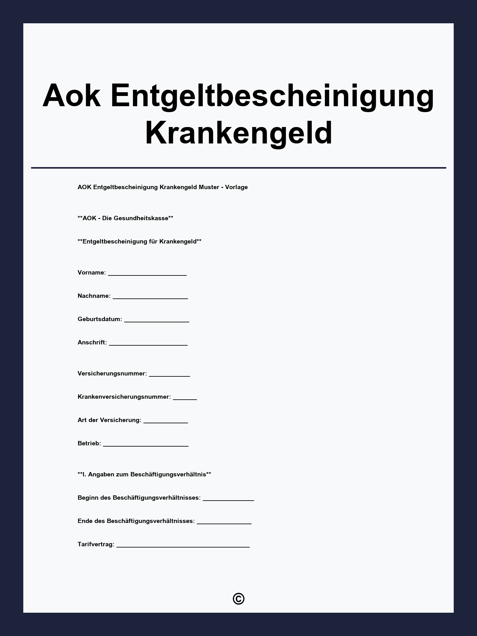 Aok Entgeltbescheinigung Krankengeld